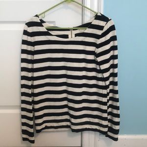 Black and white striped shirt